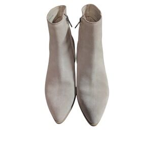 Dolce Vita "Avie" Suede‎ Ankle Booties - Mushroom/Taupe - Women's Size 6